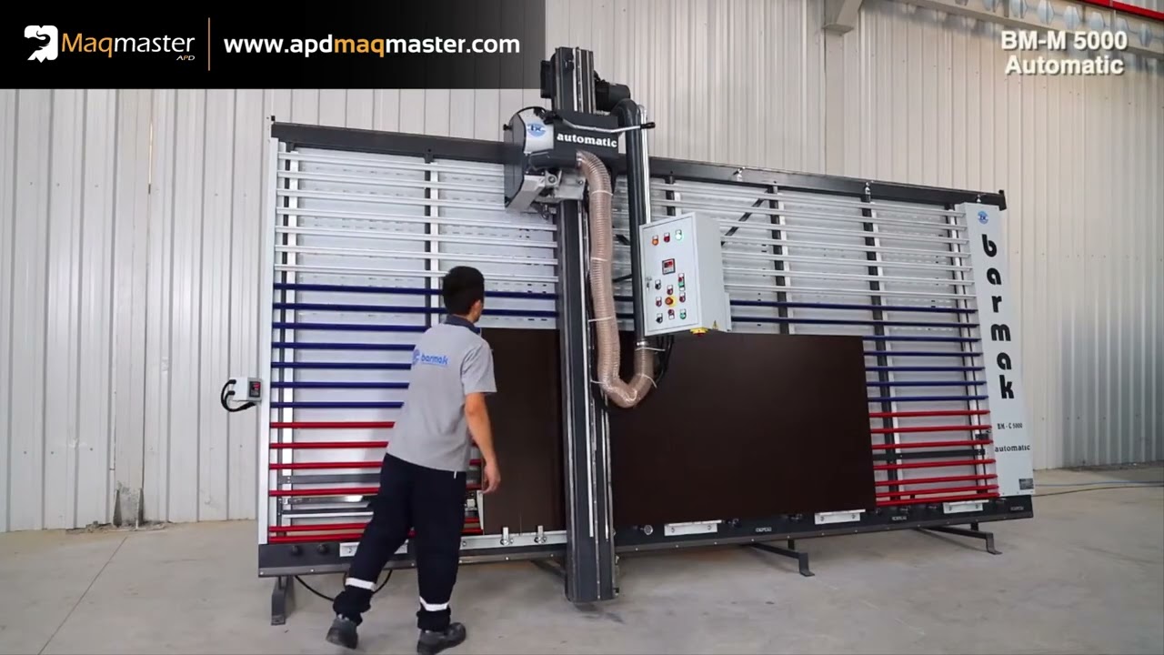 BM M5000 SIERRA VERTICAL AUTOMÁTICA DE PANELES
