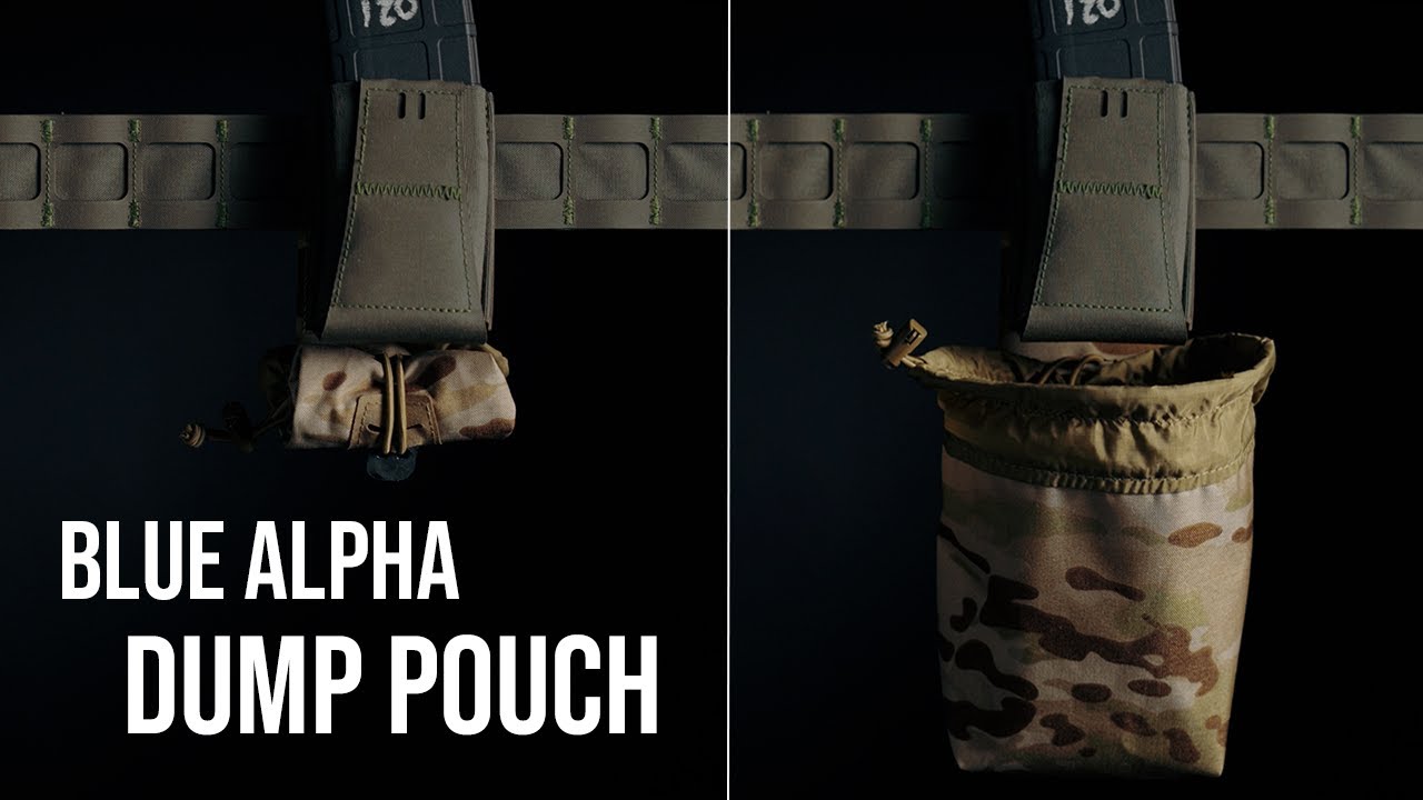 Introducing the Blue Alpha Dump Pouch