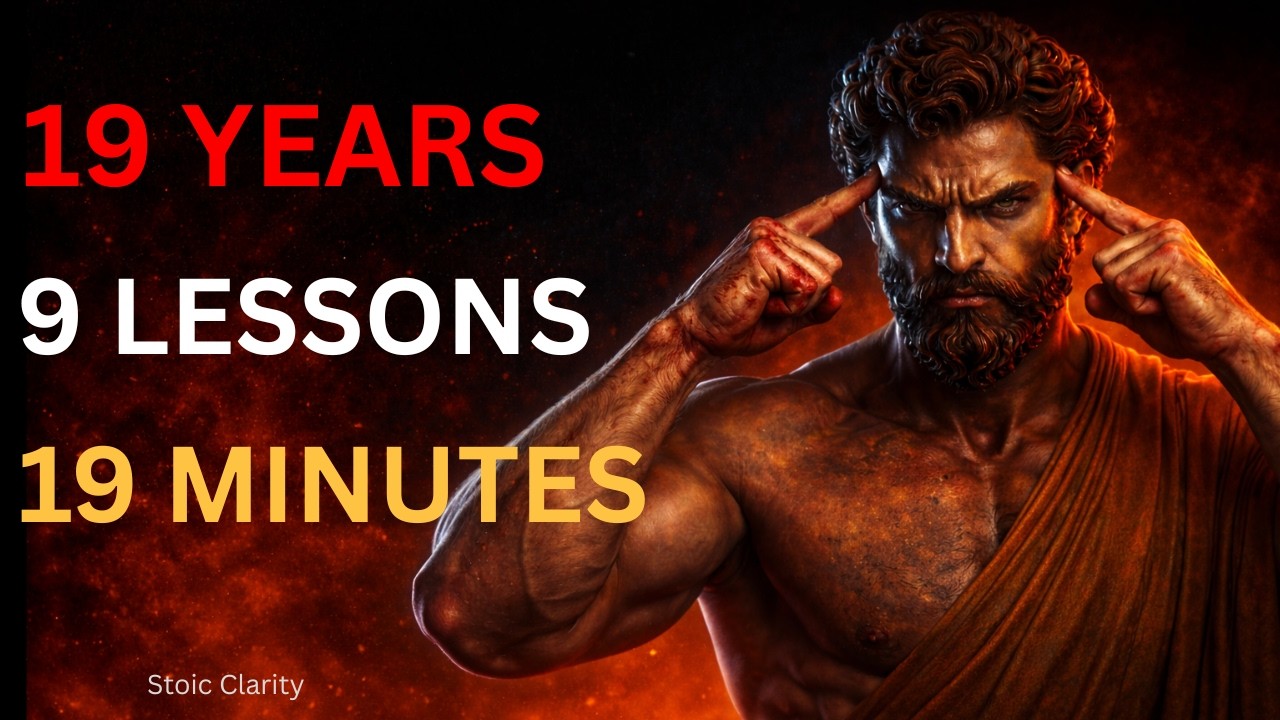 19 Years of Stoic Life Lessons In 19 Minutes.