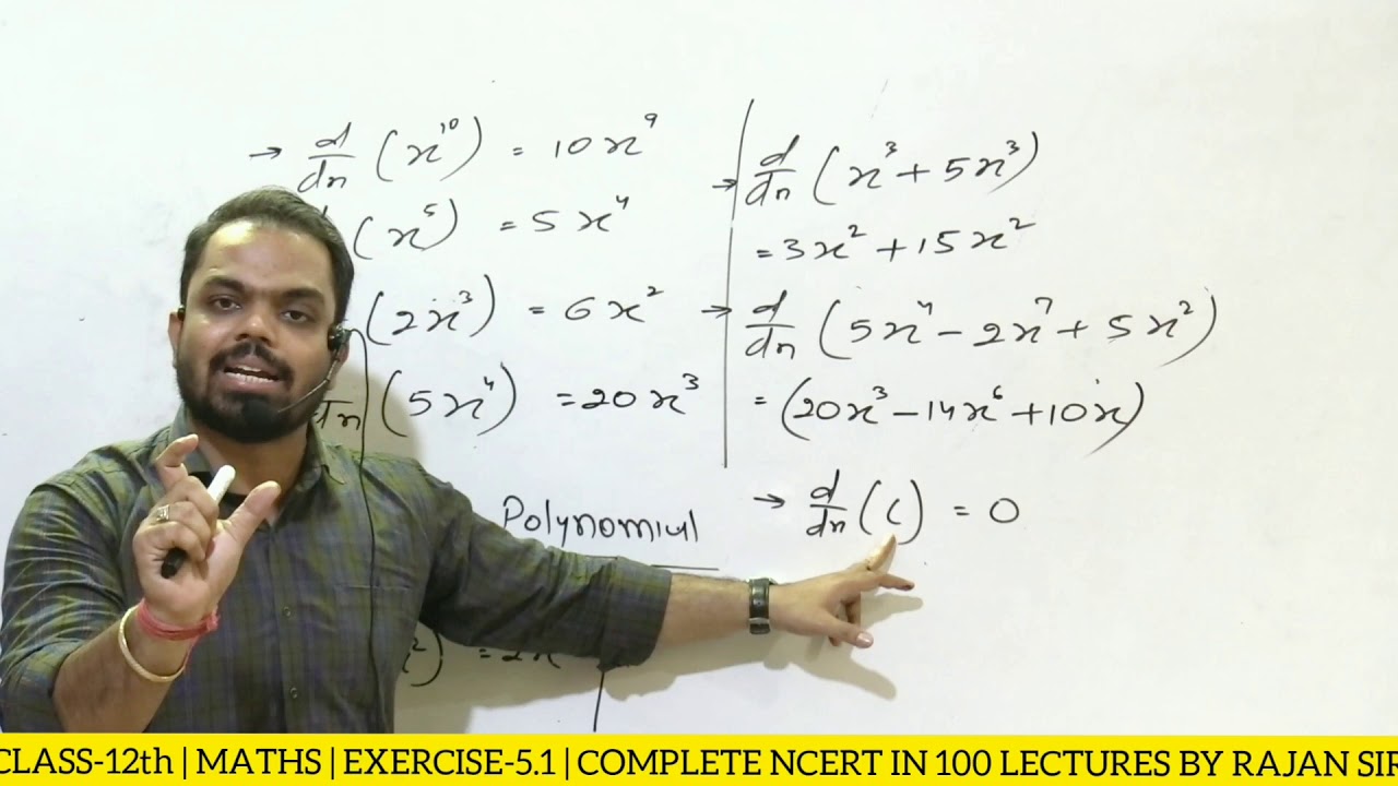 Exercise 5.2 class 12