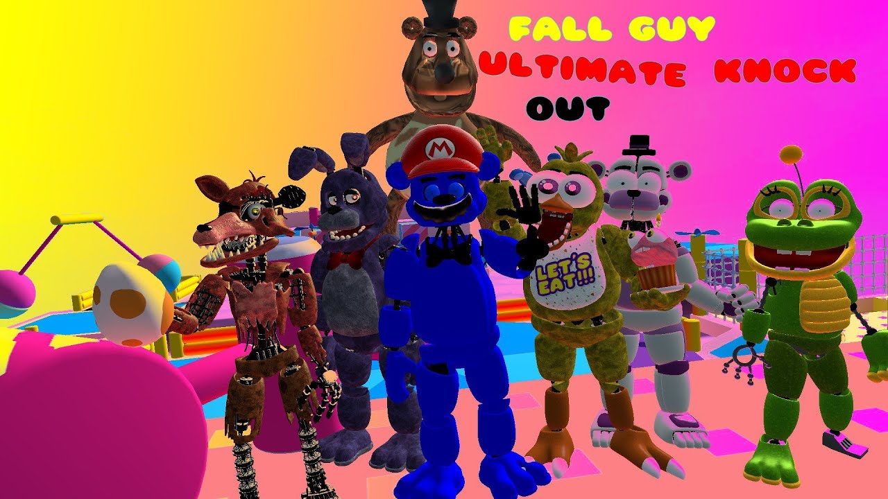 GMOD FNAF: Fall Guy Ultimate Knock Out part 1