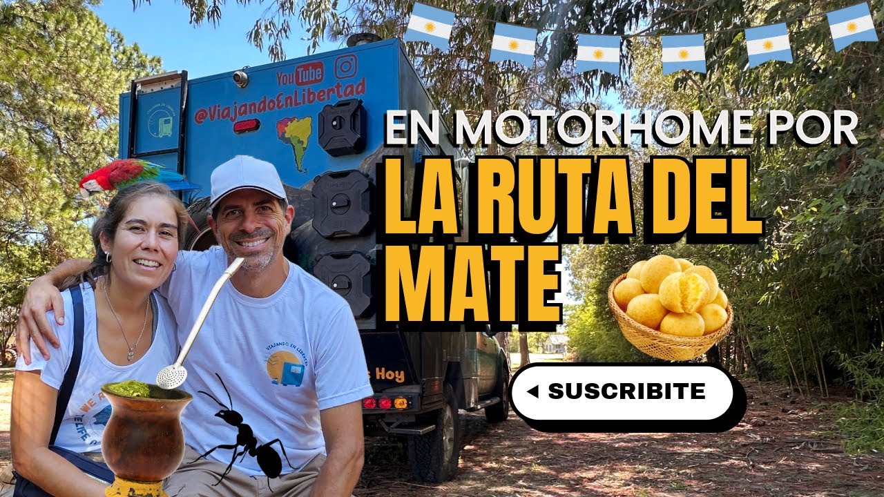 RUTA DEL MATE en MOTORHOME: De MISIONES a CORRIENTES con Nuestros Gatos! 🧉🚐🐱