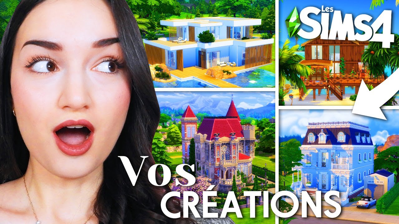 Je découvre vos maisons et c'est dingue ! 🤯 | Challenge des abonnés 🛠 | Sims 4