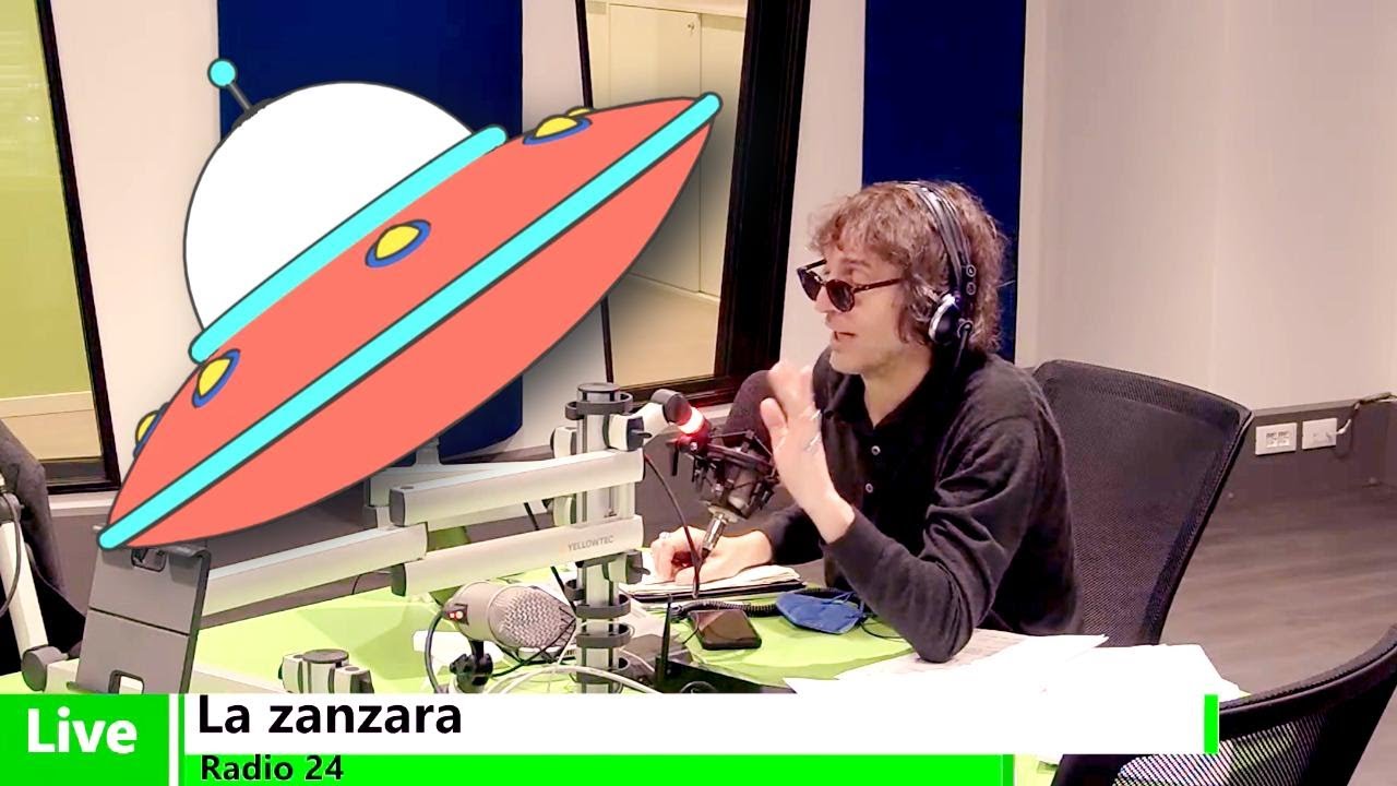 Giovanni Costa e i fratelli dello spazio - La Zanzara 24.1.2022