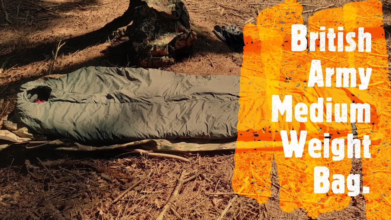 British Army Sleeping Bag.