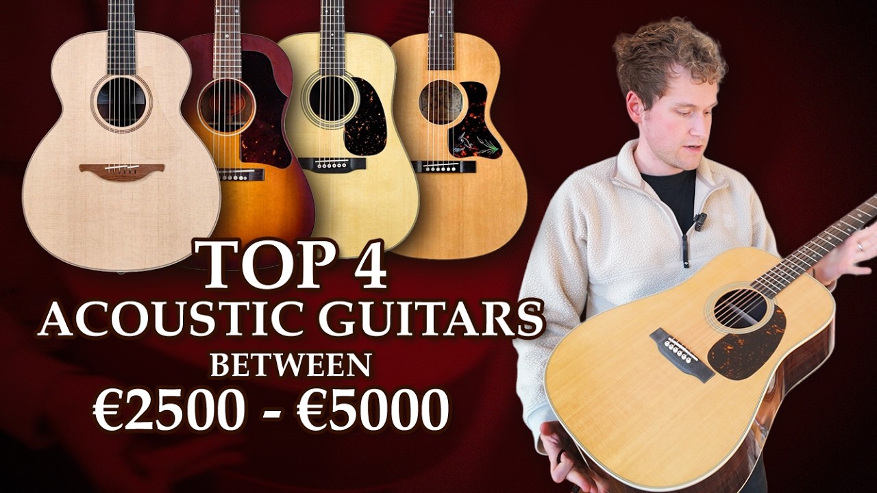 The Best Acoustic Guitars You Can Buy Between €2.500 and €5.000 | 2025