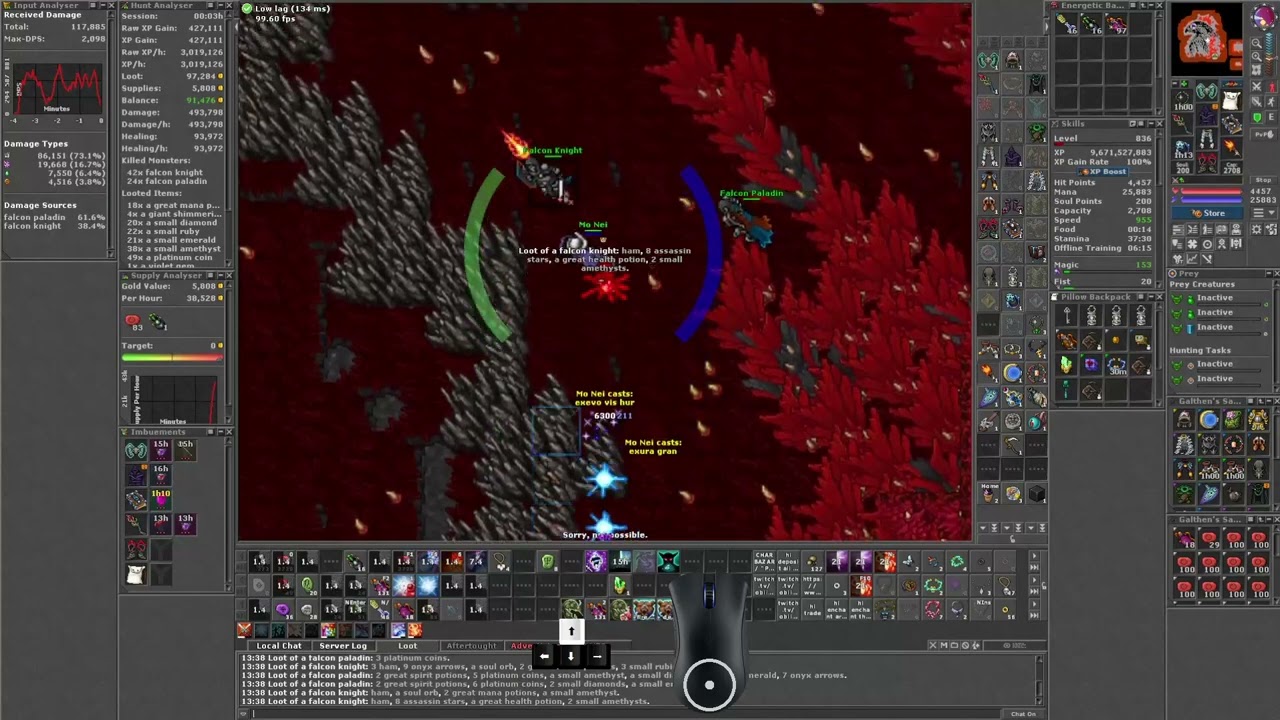 Hunt Falcons Ms Solo Hunt 800/// 2.2KK PROFIT & 5.7kk Raw p/h