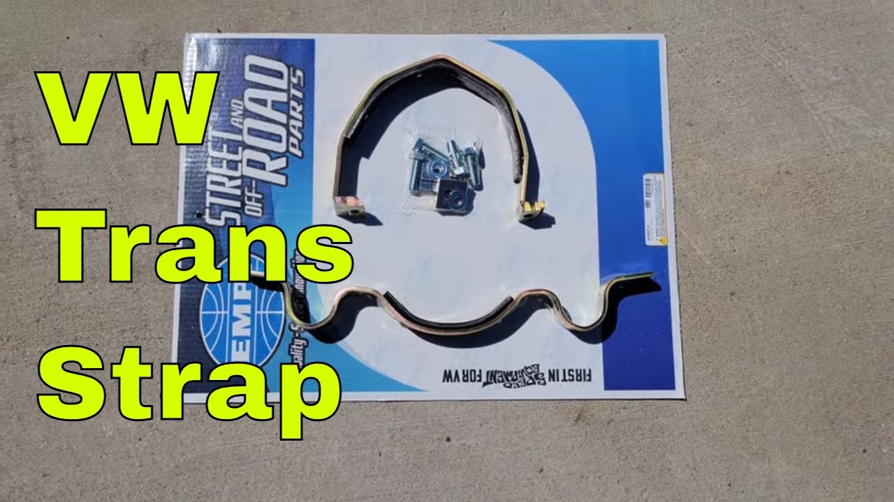 VW Beetle Trans Strap - When do I need one? -  Installing it on a type 2