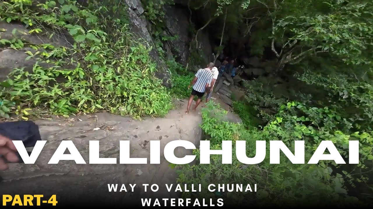 kerala series bike ride part-4 way to hidden cave waterfalls in kanniyakumari vallichunai waterfalls