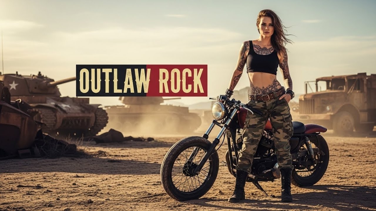 Desert Highway Rock &ndash; Outlaw Music for Long Drives #desertrock #highwaymusic #drivingrock