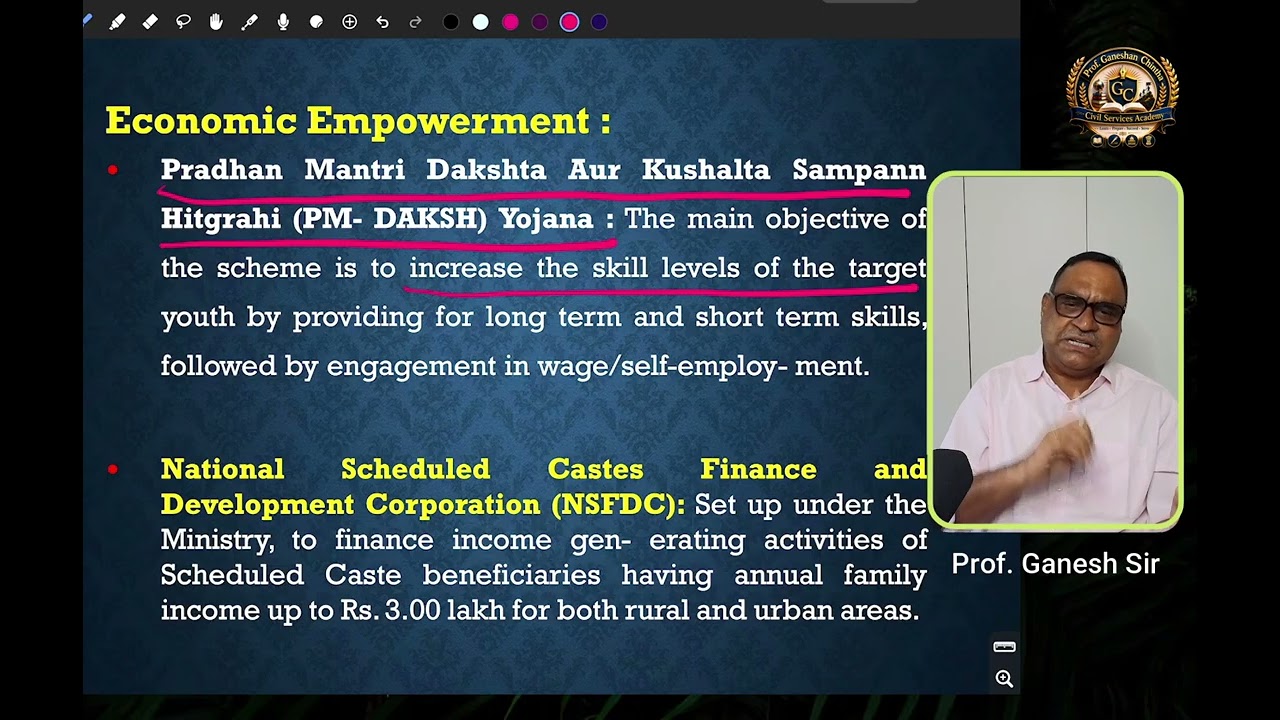 Welfare Schemes for SCs // UPSC Mains // Society // Welfare Schemes
