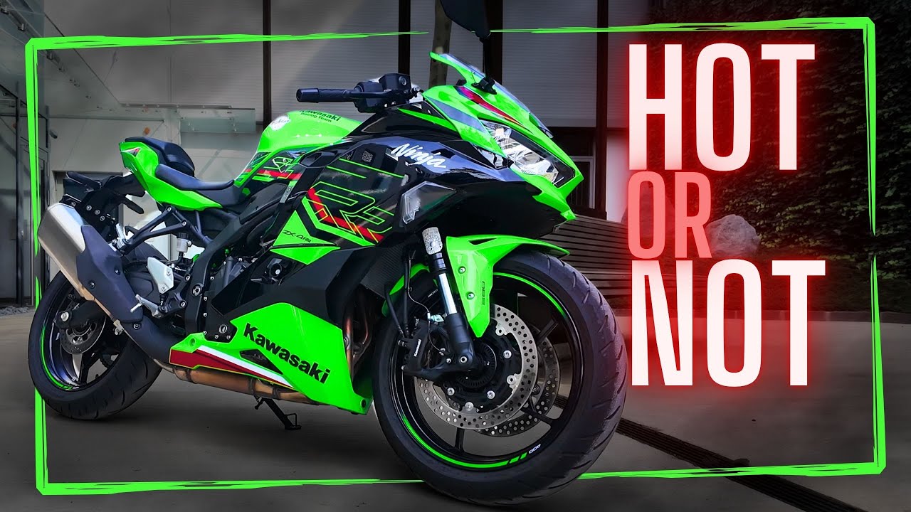 Kawasaki NINJA ZX4RR - Test 2024 ( 4Zylinder 400ccm, was für ein Sound )