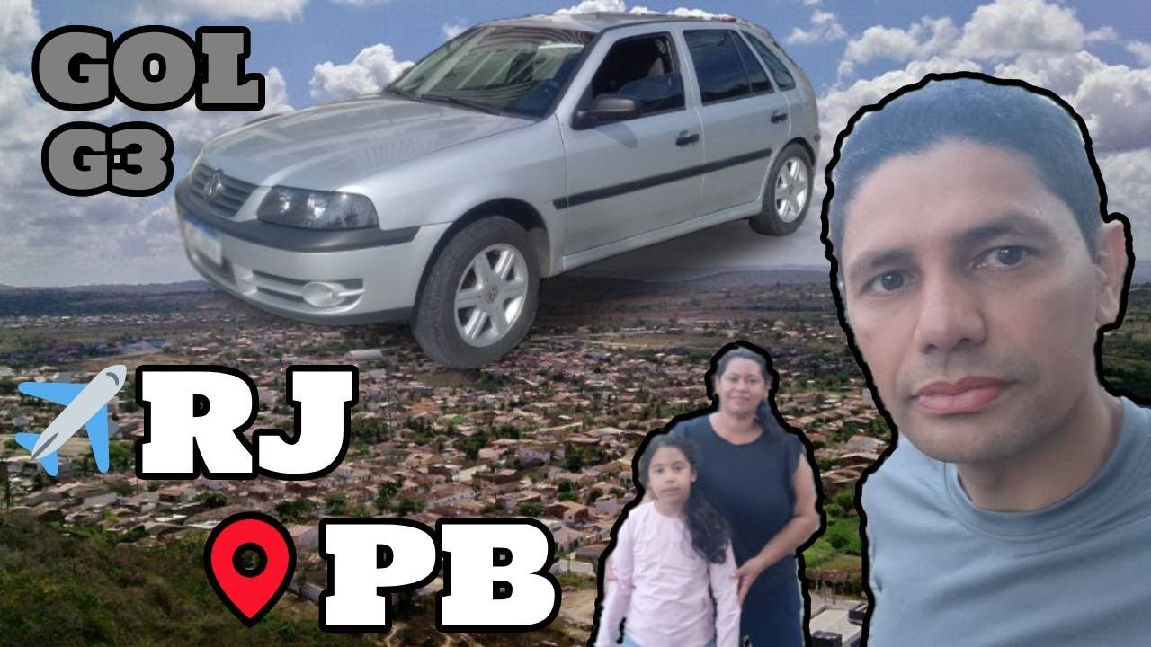 PRIMEIRA VIAGEM DO RIO DE JANEIRO À PARAÍBA NO GOL G3 - PARTE 1