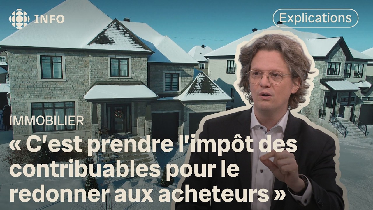 Fréchette veut rembourser les droits de mutation : l'analyse de Pierre-Yves McSween | Première ligne