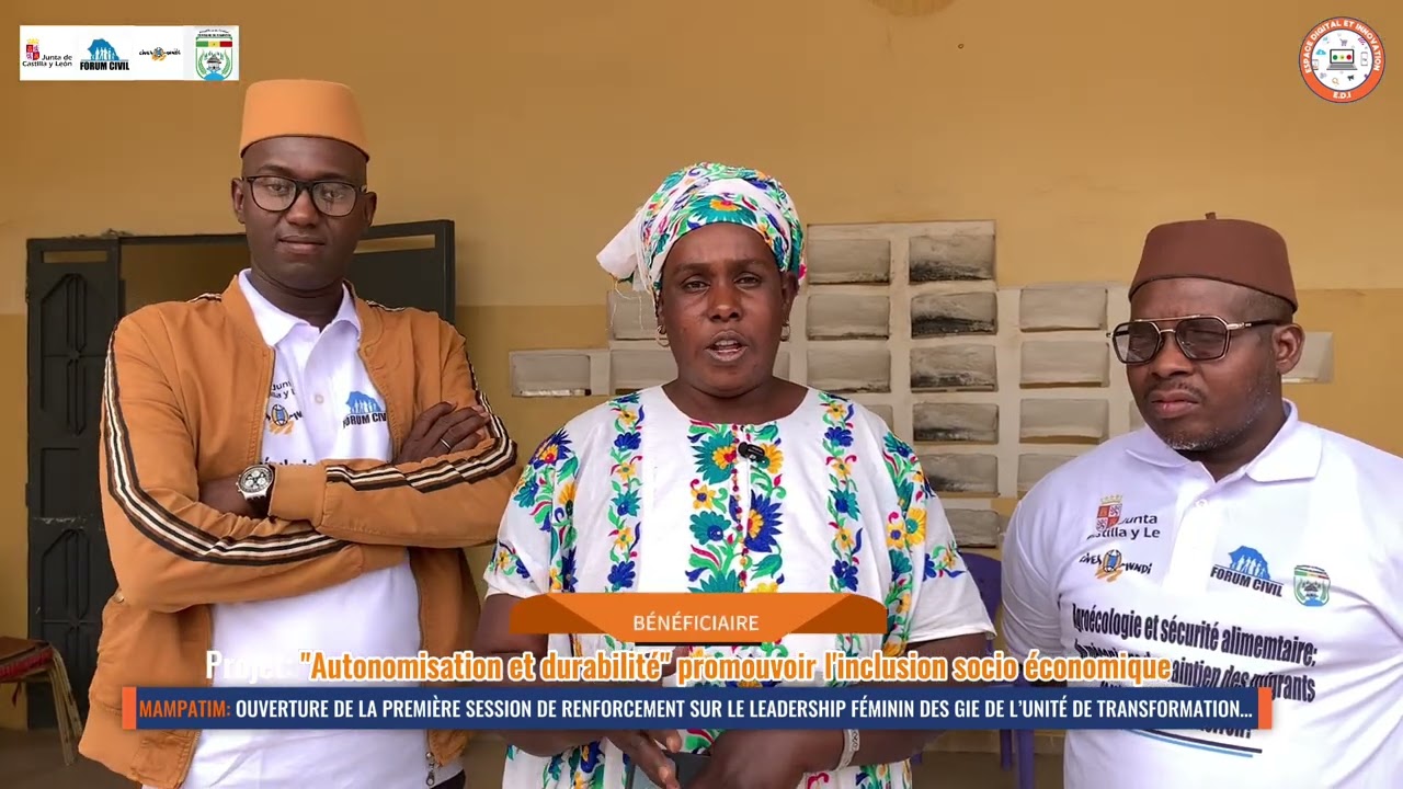Mampatim: Ouverture de la première session de renforcement sur le leadership des GIE de l’unité…