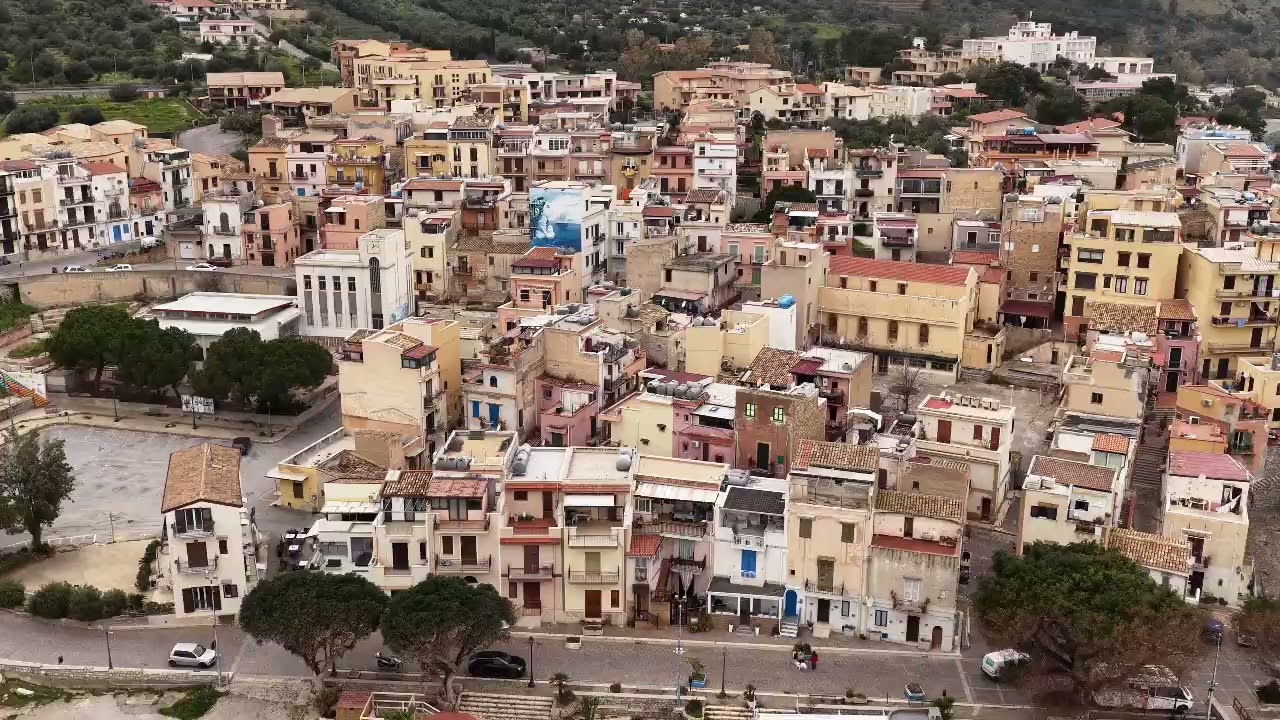 DAVIDE BARRILE SICILIA DAL DRONE CALETTA SANT'ELIA