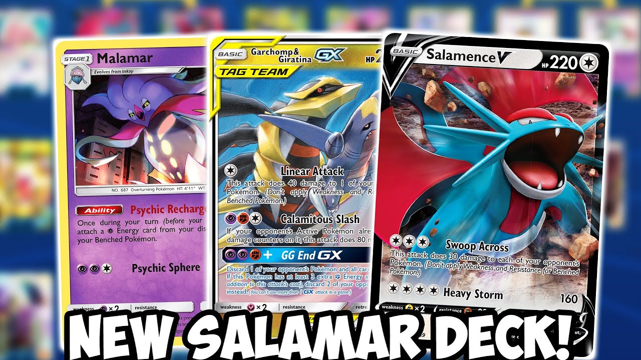 SPREAD & OHKO W/Salamence/Malamar! Goodbye Malamar! Darkness Ablaze PTCGO