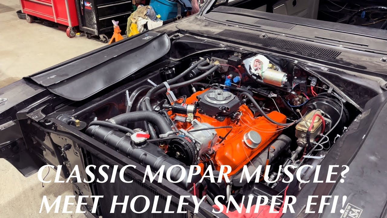 Holley Sniper Install Details On A Big Block Mopar (Plus SilverSport A41 Shifter Setup)