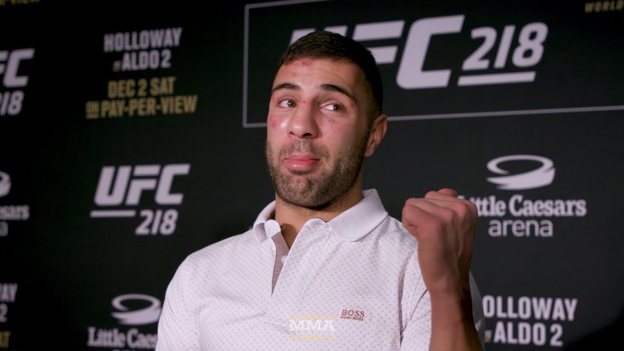 UFC 218: With Win Over Klose, David Teymur Wants a Top-10 Opponent Next – MMA Fighting