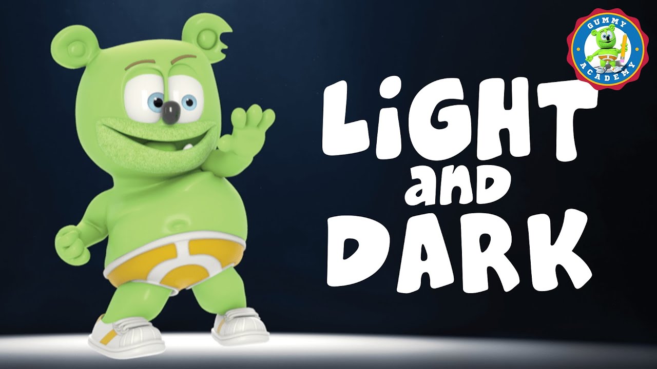 Learn LIGHT and DARK with Gummibär * Learn OPPOSITES * Learning English for Kids