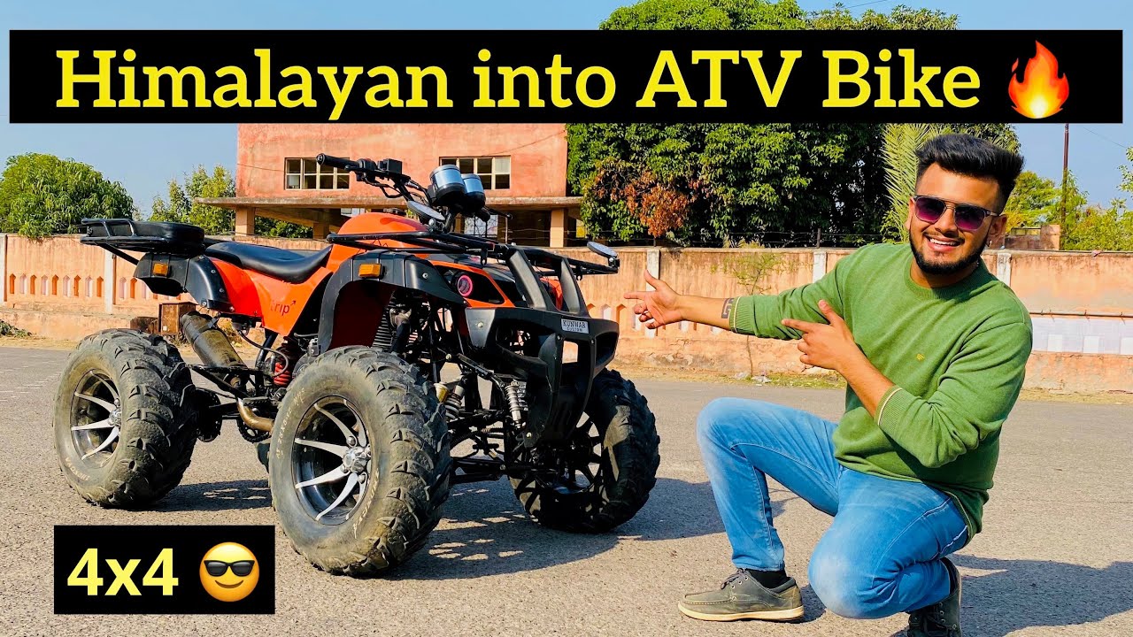 Royal Enfield modified | Bike modification | Into ATV 4x4 Bike | Vampvideo |