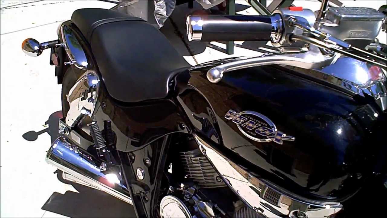 Kymco Venox 250 - walk through in HD