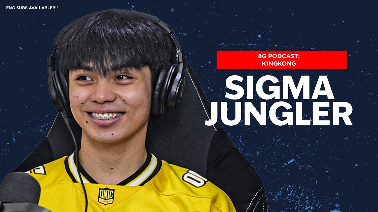 8G Podcast 096: K1ngKong, the Sigma Jungler of MLBB (ENG SUBS)