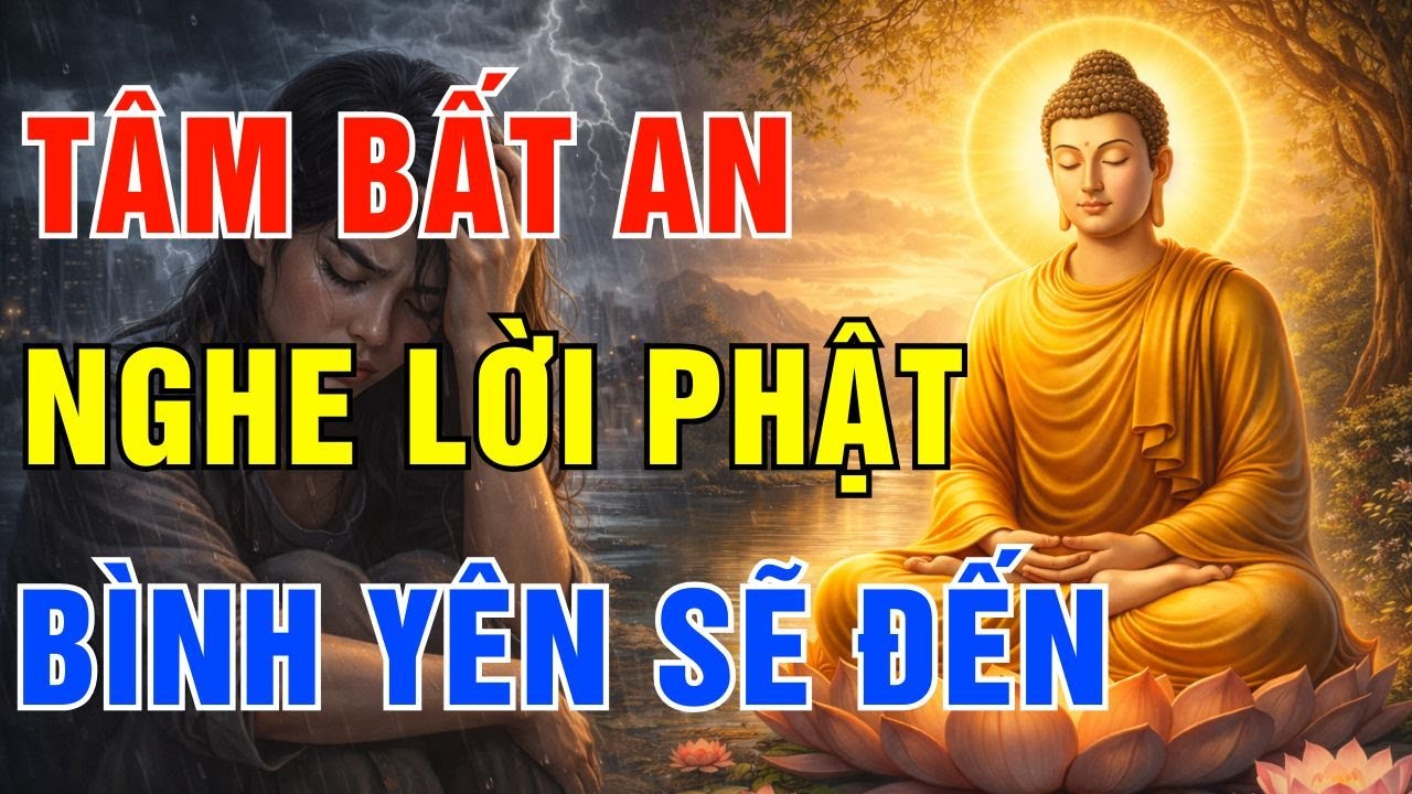 Khi Tâm Bất An Và Mệt Mỏi, Hãy Nghe Lời Phật Dạy Này - Bình Yên Sẽ Trở Lại| Pháp Âm Tịnh Tâm