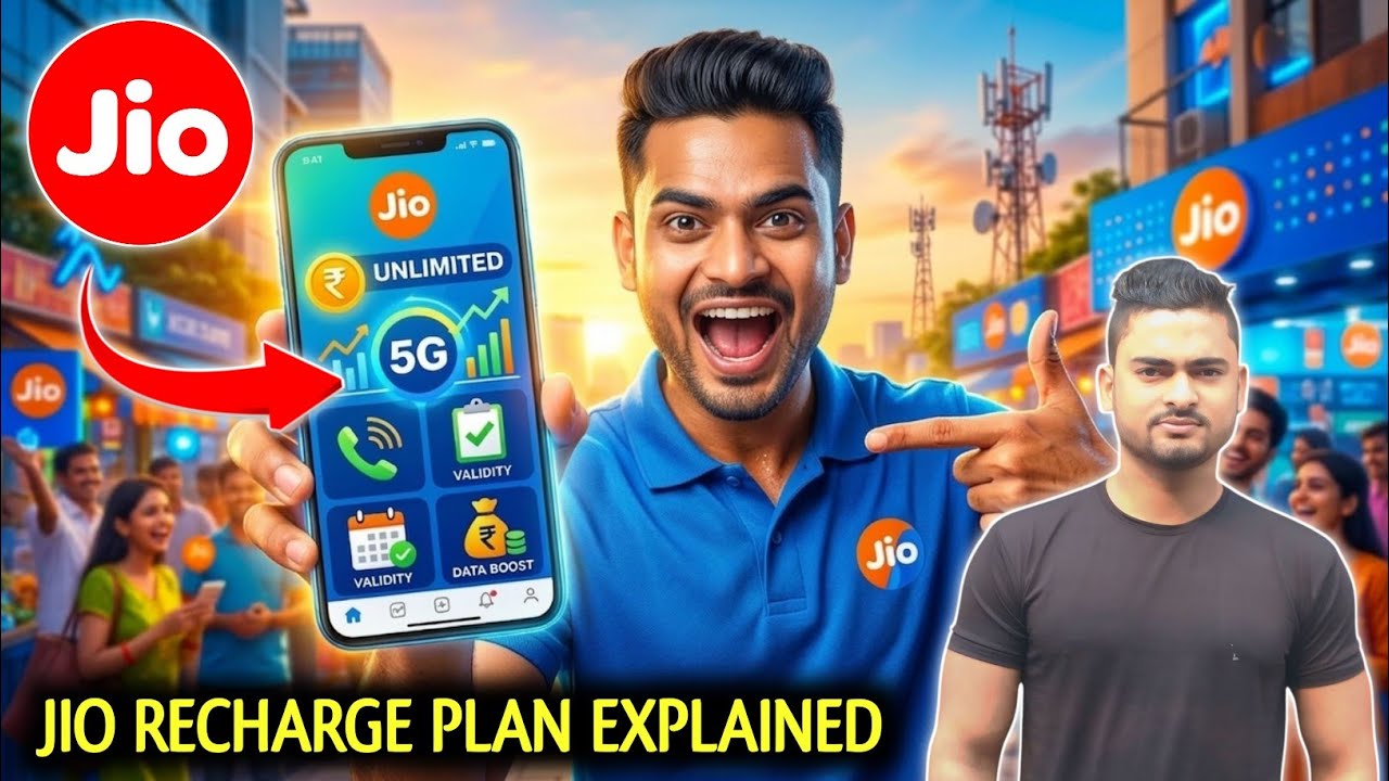 Jio Recharge Plan l All Types of Jio Recharge Plan Explained in Hindi l Jio Recharge l Jio