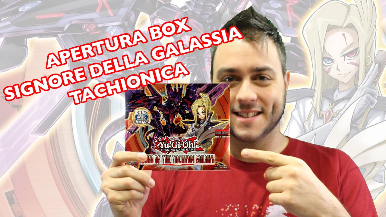 Yu Gi Oh Apertura box SPAZIALE Il Signore della Galassia Tachionica (24 bustine) - Yu-Gi-Oh! - LTGY
