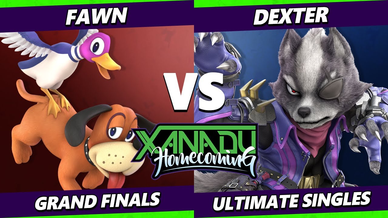 Xanadu Homecoming GRAND FINALS - Dexter (Wolf) Vs. Fawn [L] (Duck Hunt) Smash Ultimate - SSBU