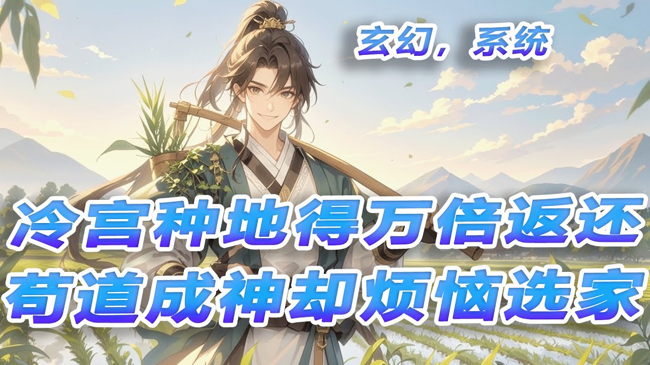 完结《冷宫种地得万倍返还，苟道成神却烦恼选家》别人穿越争皇位，我偏在冷宫种地！给茶树灌顶修为，竟触发万倍返还，当仙魔还在争斗，我已成幕后无敌大佬，烦恼今晚该住仙界还是魔界。