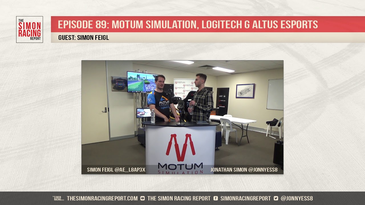 Motum Simulation, Logitech G Altus Esports w/ Simon Feigl (Episode 89)