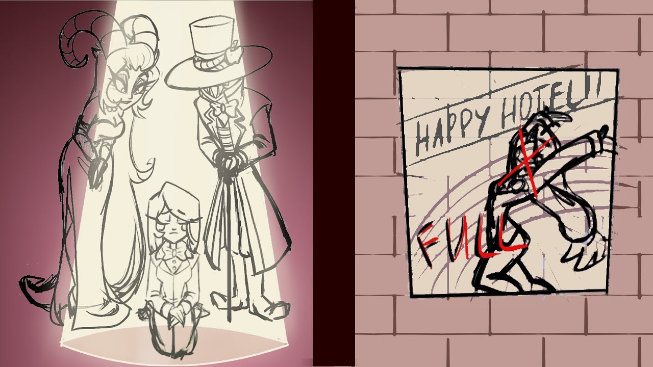 Hazbin Hotel (Animatic) - All Eyes of Me