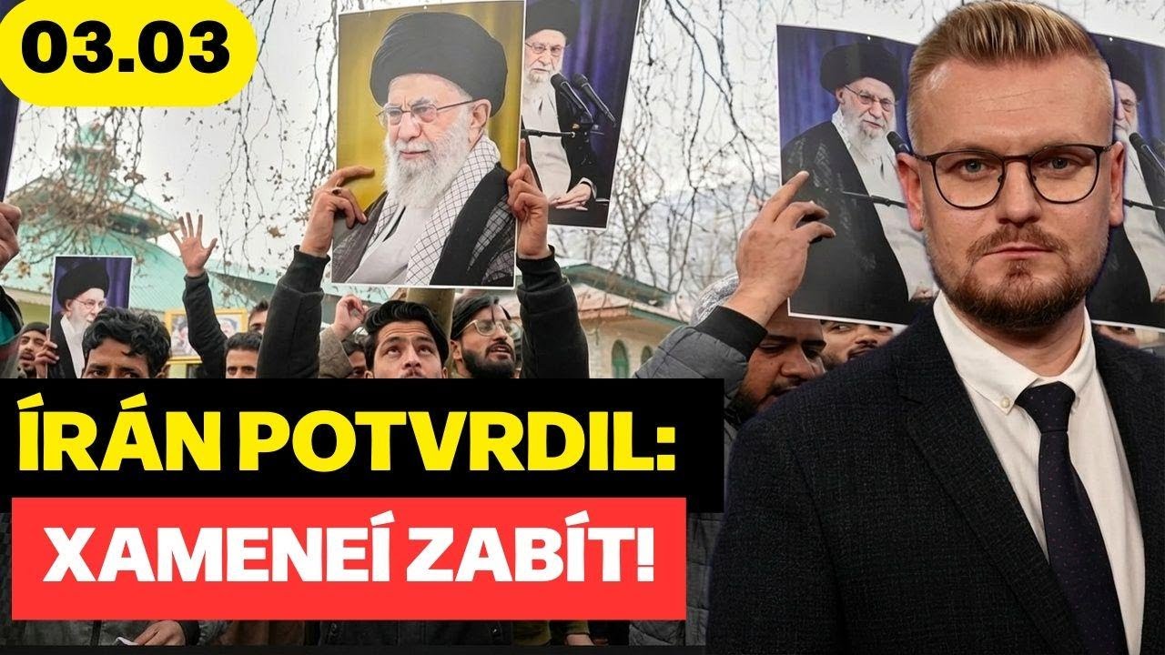 Oficiálně: Chameneí zabit! Írán potvrdil smrt ajatolláha i celé jeho rodiny