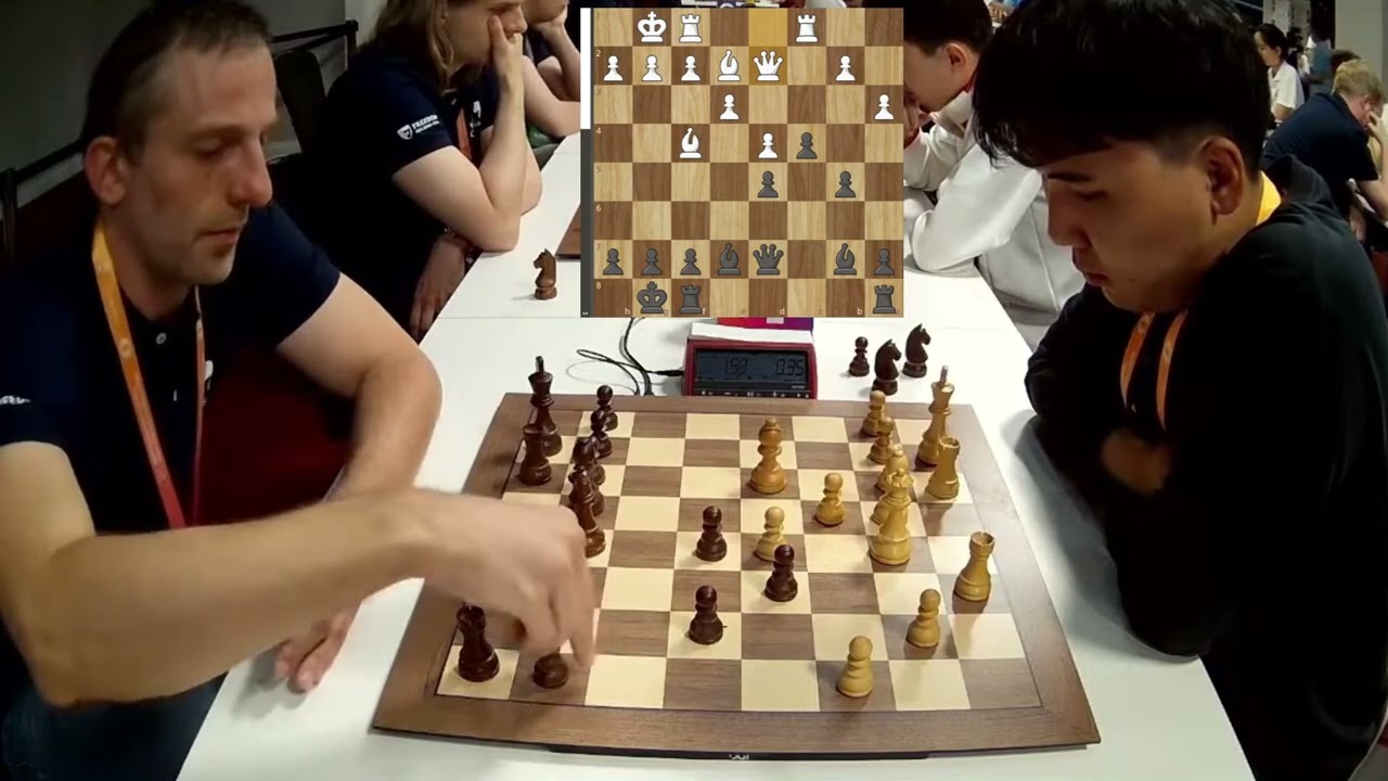 Alexander Grischuk (2683) vs Ganzorig Amartuvshin (2320) - FIDE World Blitz Team Chess 2025
