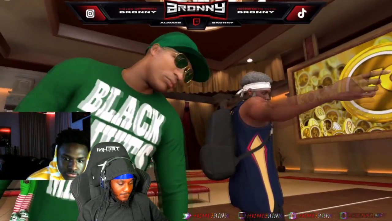 Бронни Джеймс против MoBuckets | Ставка 500 долларов в NBA2K20 | Бронни ужасен как на площадке, т...
