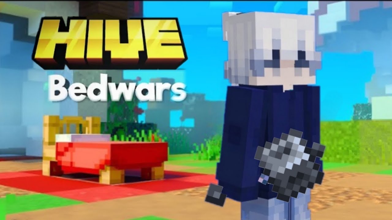 DESTROYING Everyone in Hive bed wars mobile! FPS60!
