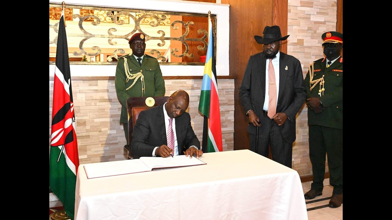 Kenyan President William: We will work on the vital Kenya-Torit-Juba road to stimulate the movement.