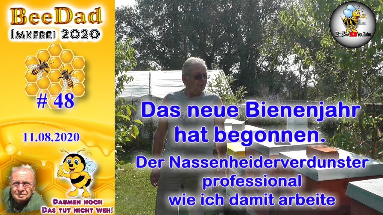 Der Nassenheiderverdunster professional in der Anwendung Imkerei und Bienen 2020 #48