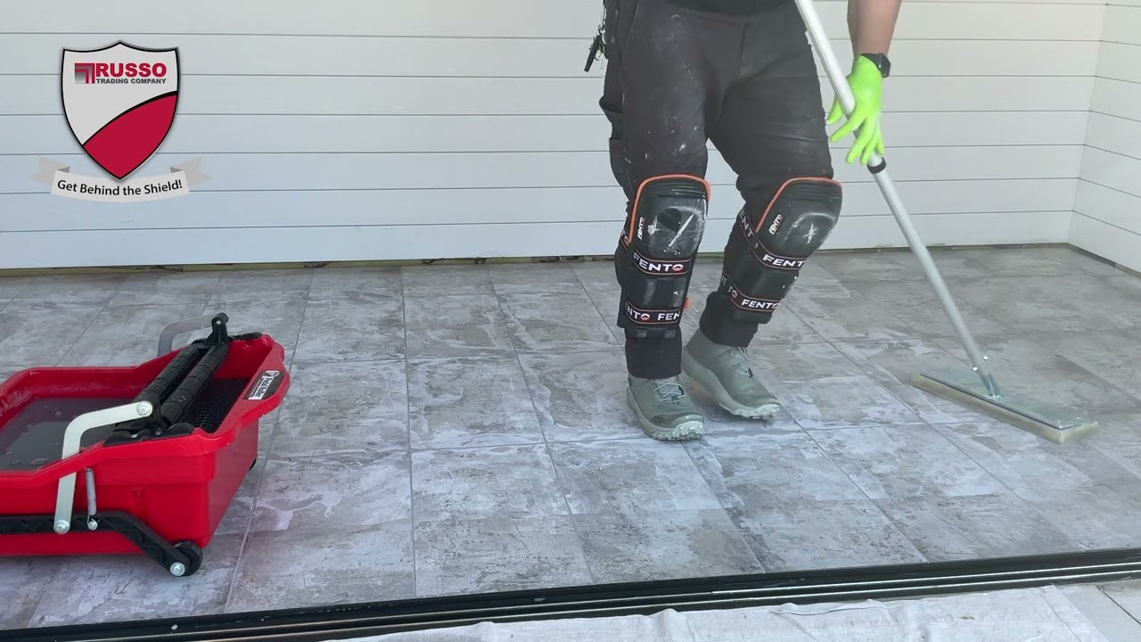 Pedal Roller Commercial Grout Station