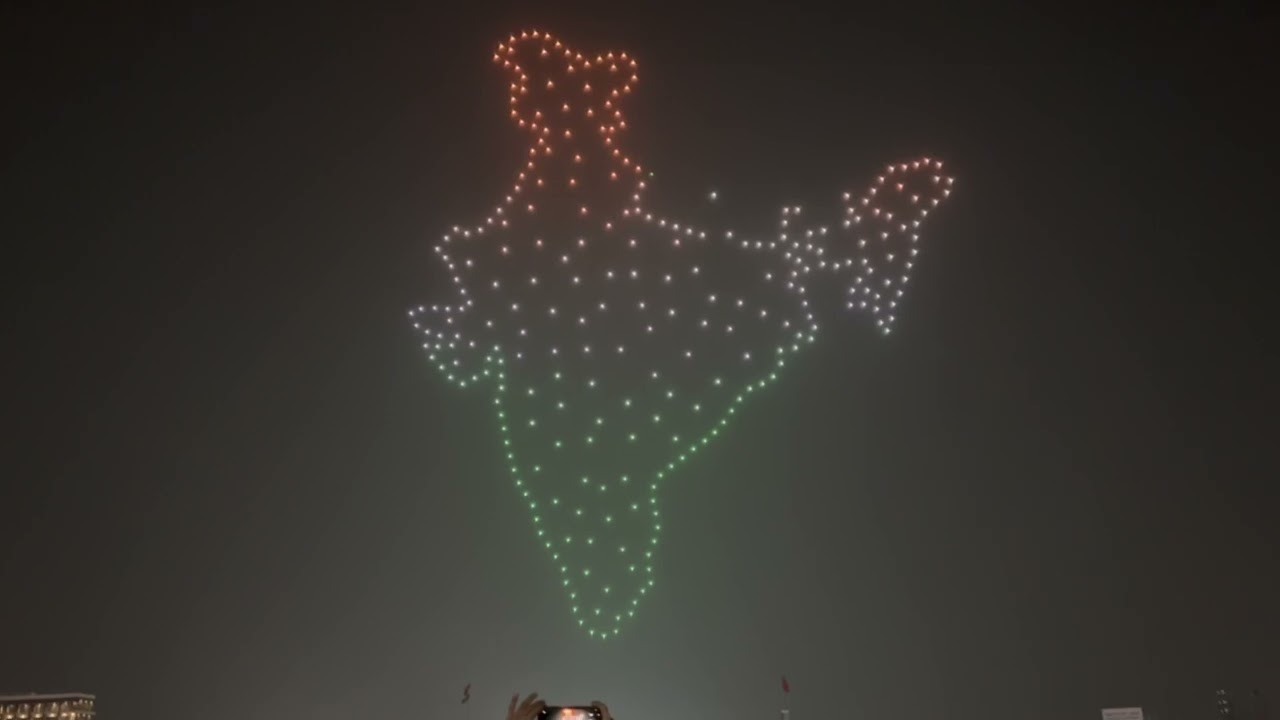 Drone show, Bhavnagar