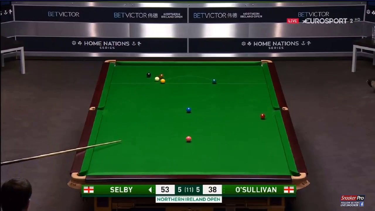 Ronnie vs Selby all fluke - Northern Ireland Open