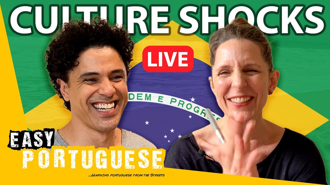 Culture Shocks of Living in Brazil feat. Dawn | Easy Portuguese LIVE