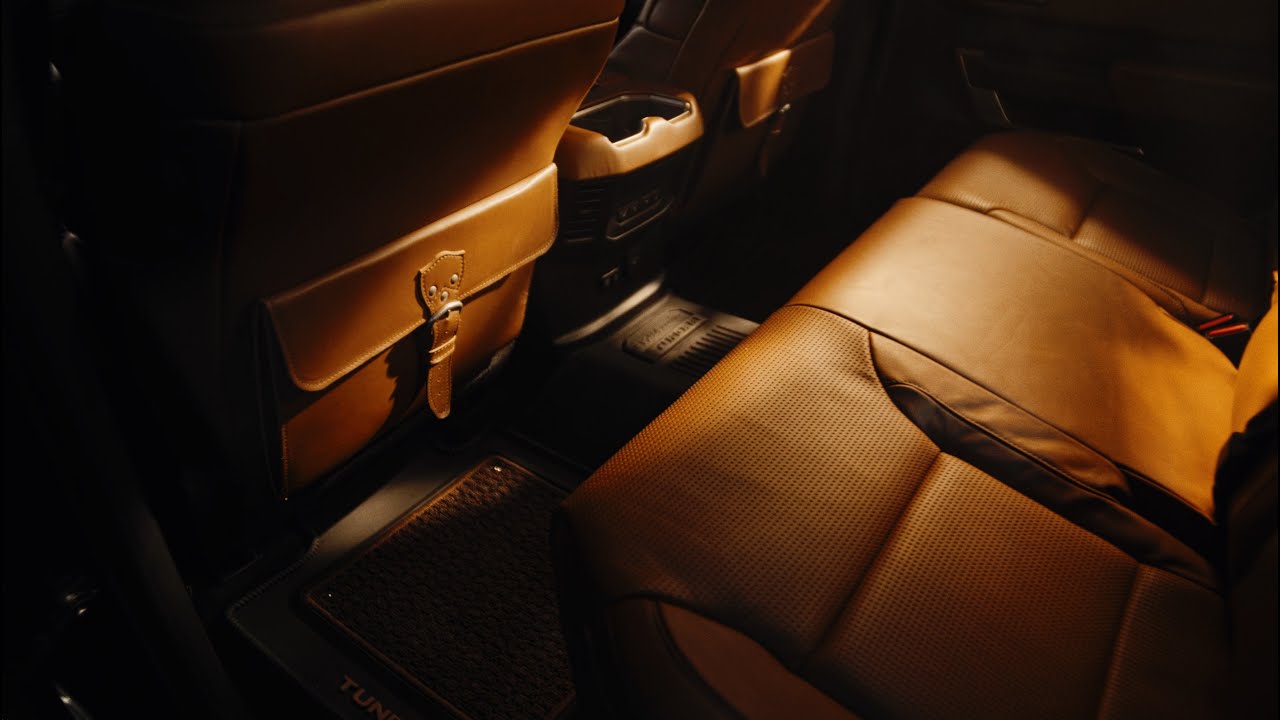 Toyota and Saddleback Leather Co Designed Tundra - A Truckload of Leather