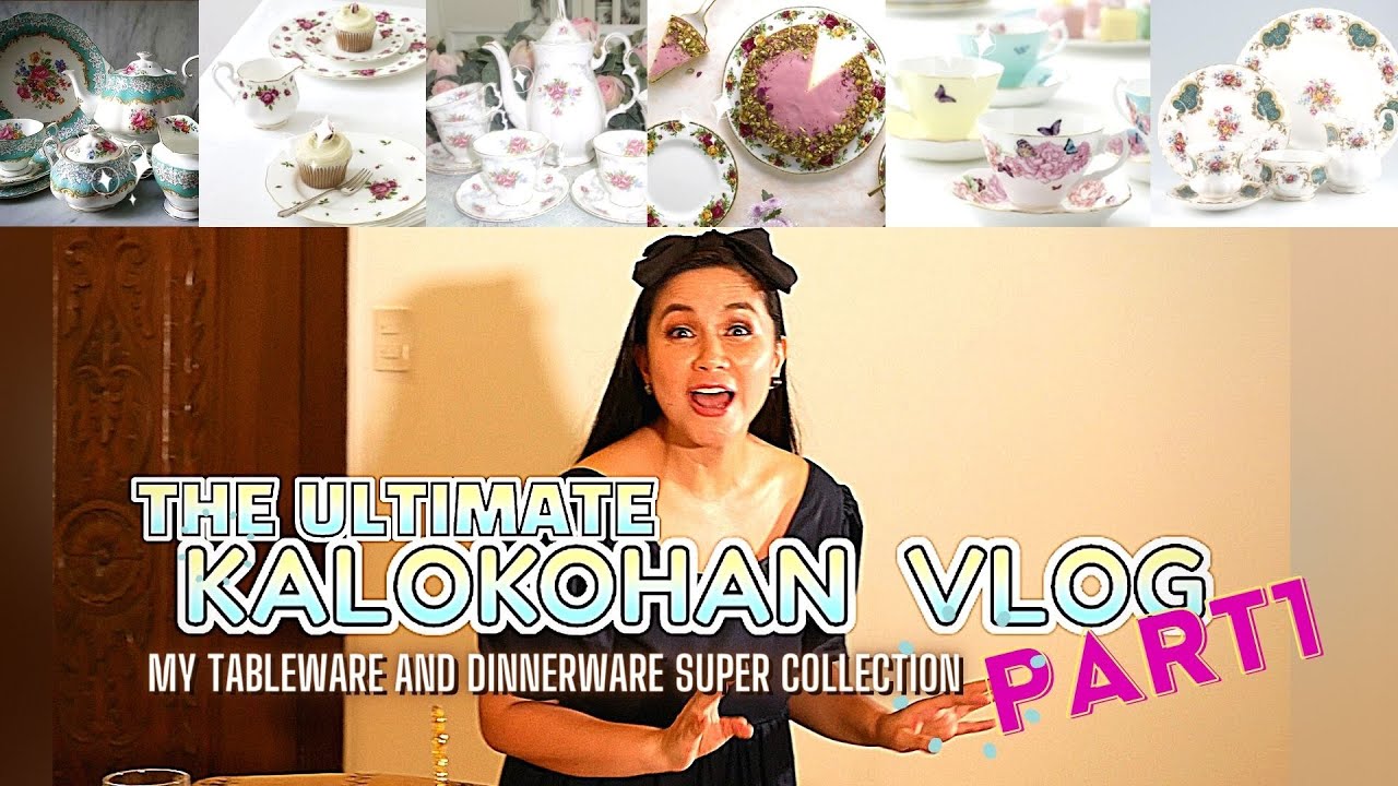 The Ultimate Kalokohan Vlog Pt.1 - Tableware & Dinnerware Collection [Mariel Padilla]