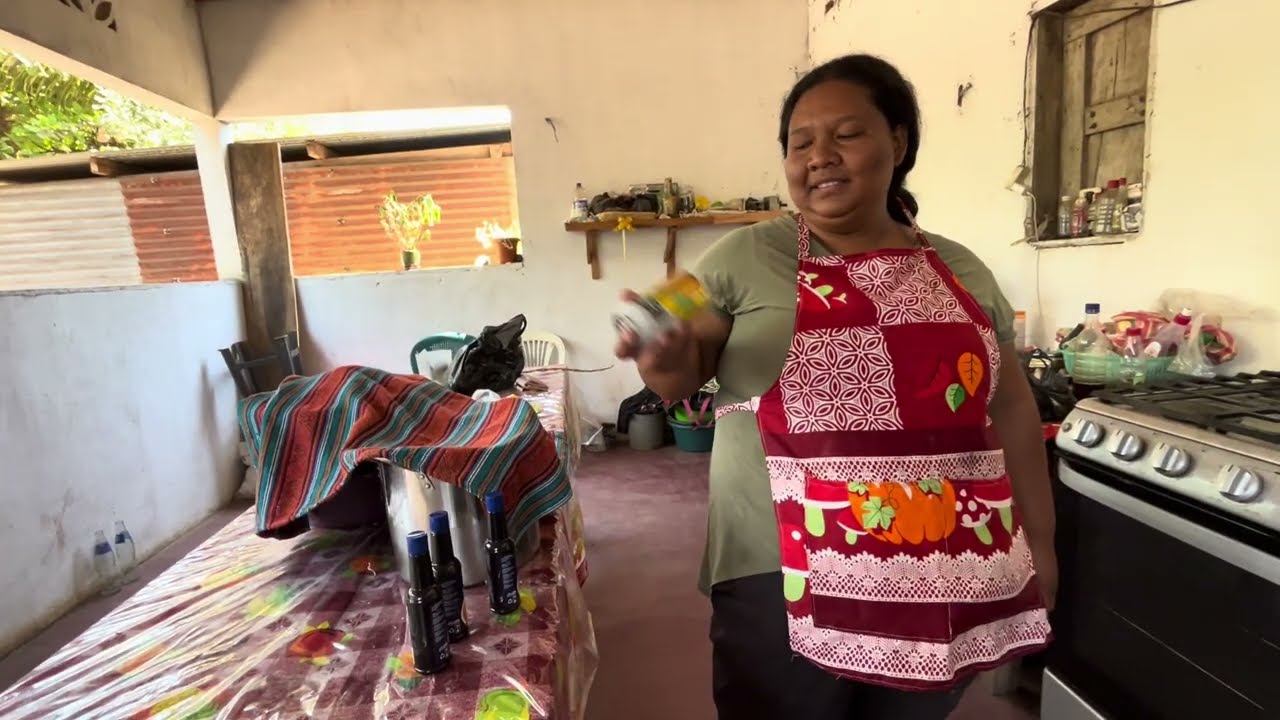 Así es como estamos preparando la cena