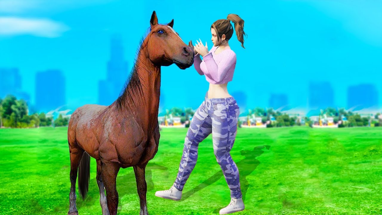 IUBITA mea PRIMESTE un CAL in GTA 5!
