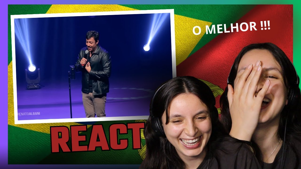 React ao humorista brasileiro Renato Albani
