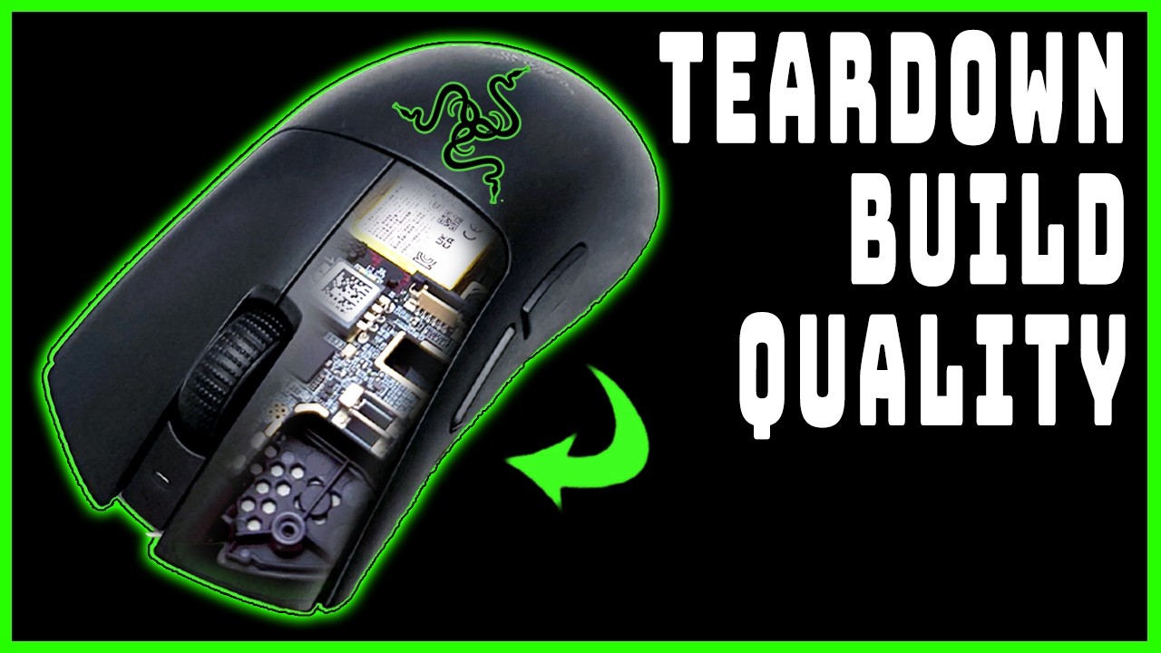 Что внутри Razer DeathAdder V3 Hyperspeed? 🛠️